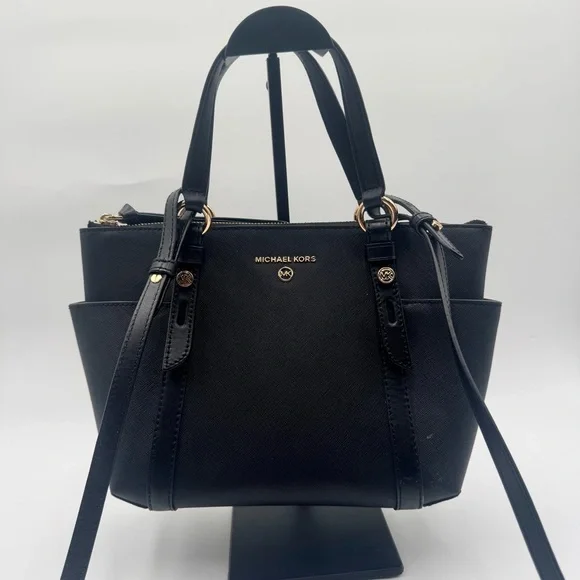 Michael Kors bag and Wallet  Sullivan small saffiano leather top-zip tote bag - Picture 2 of 12